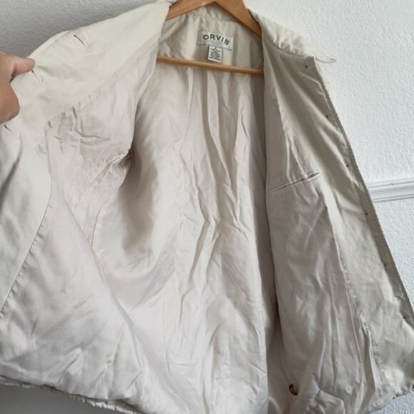 Orvis Quilted Jacket small cream - Picture 7 of 8